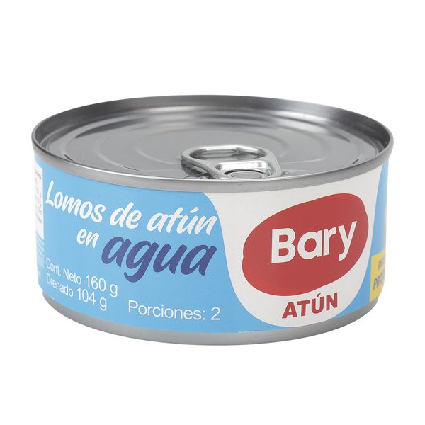 Atún BARY EN AGUA x 160 Gr