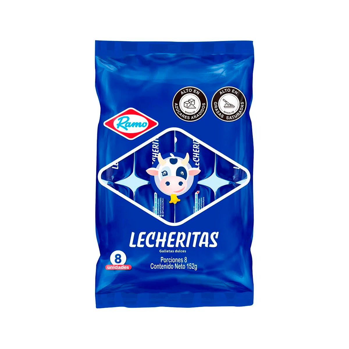 Galleta Ramo Lecherita 8 Unidades x 152 Gr - Mercados Colsubsidio