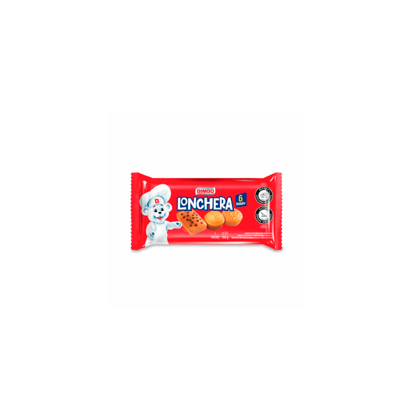 Ponquecitos Bimbo Lonchera x 194 Gr x 6 Unidades