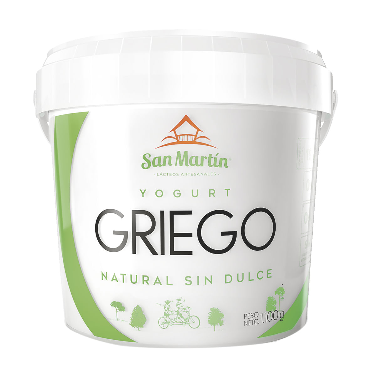 Yogurt Griego San Martin Natural Sin Dulce x 1100 Gr Mercados Colsubsidio