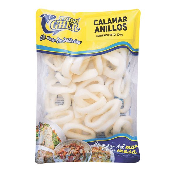 Calamar Anillos Frigogher x 300 Gr