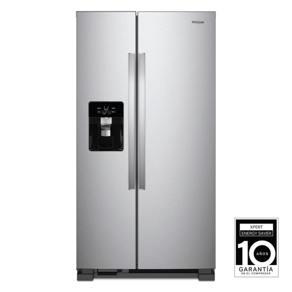 Nevecón Side By Side Whirlpool 7Wcs25Sdhm 692 Lts Gris