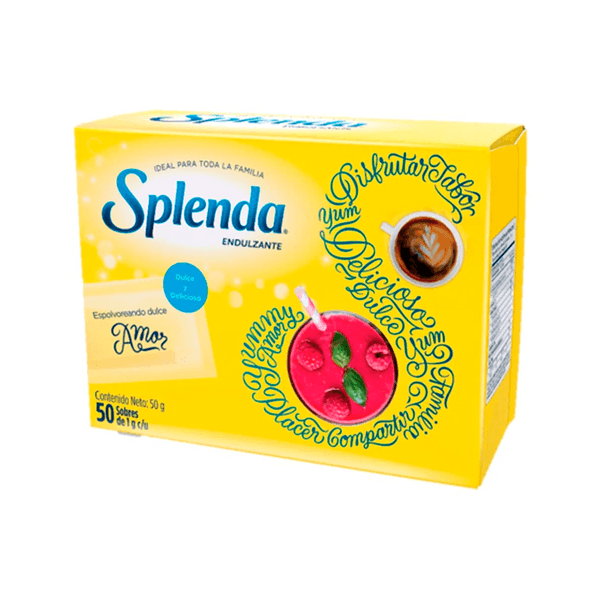Endulzante Splenda Sobres x 50 Sobres de 1 Gr c/u