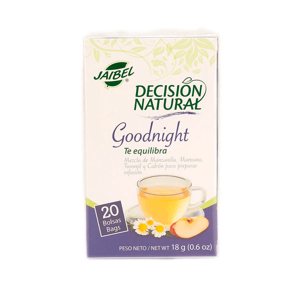 Aromática Goodnight Decisión Natural x 18 Gr x 20 Bolsas