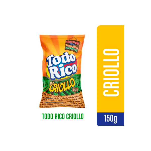 Pasabocas Todo Rico Criollo x 150 Gr