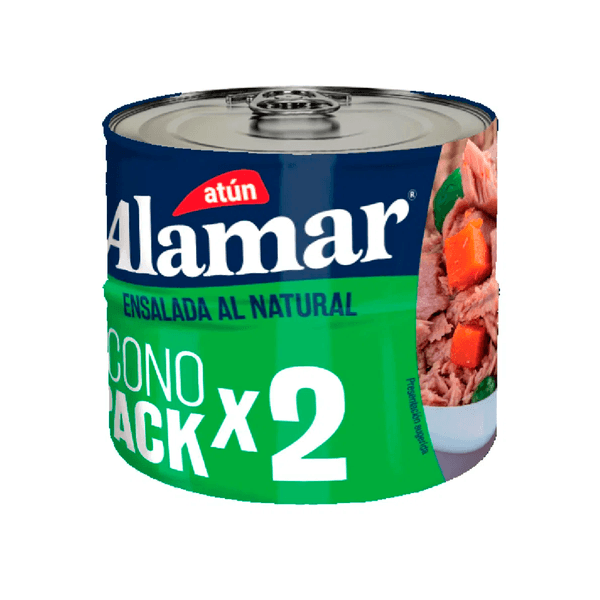 Pack Ensalada Al Natural Alamar x 320 Gr