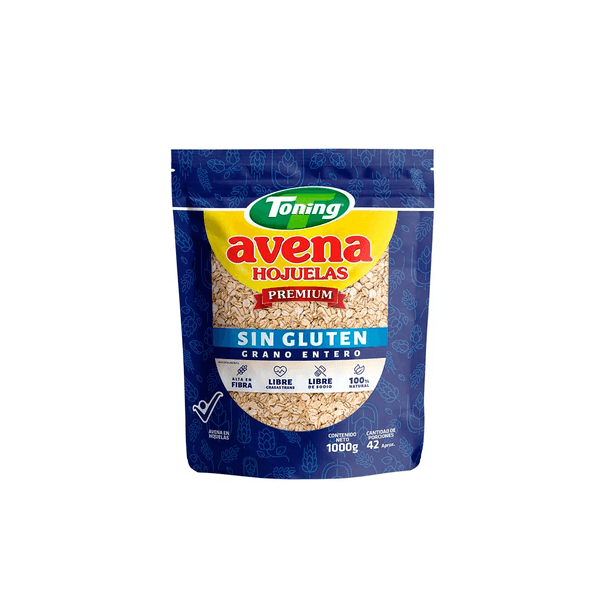 Avena Toning Hojuela Sin Gluten x 1000 Gr