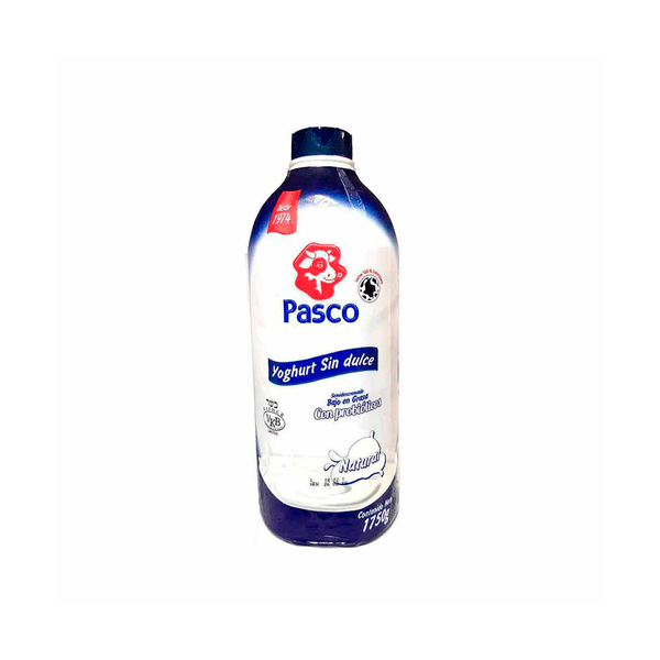 Yogurt Sin Dulce Natural Pasco x 1.750 Gr
