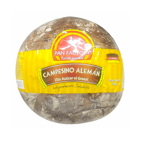 Pan Campesino Alemán Factory x 700 Gr