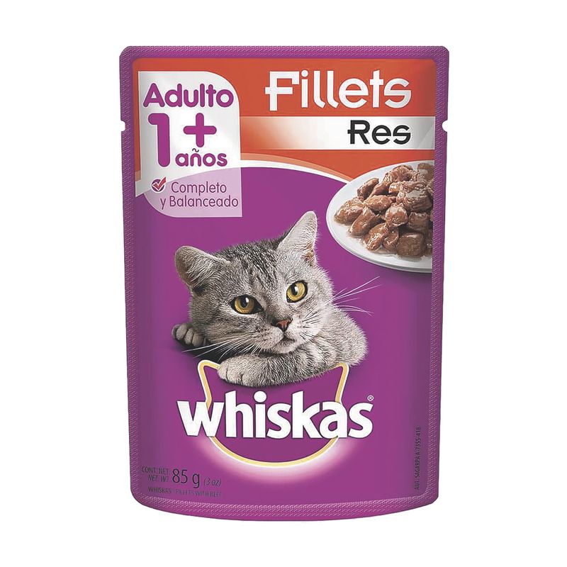 Alimento-Humedo-Whiskas-Adulto-Res-x-85-Gr