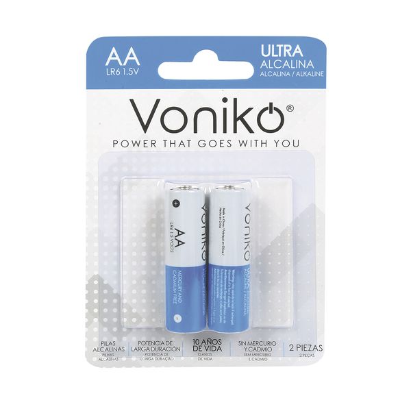 Pila Alkalina AA x 2 Blister / Lr6 2B