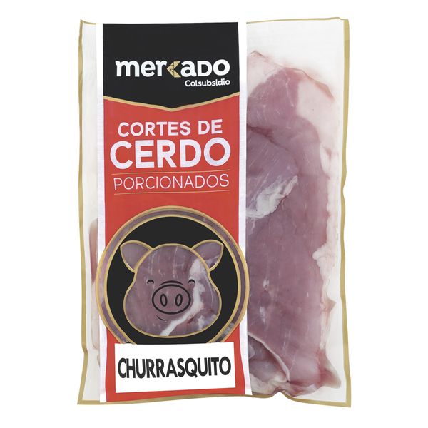 Cerdo Mercado Churrasquito  X 500 Grm