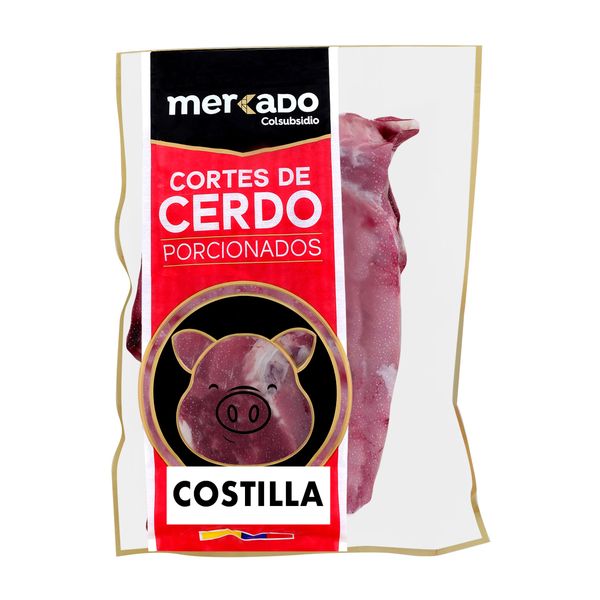 Cerdo Mercado Costillitas  X 500 Grm