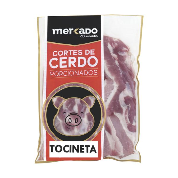 Cerdo Mercado Tocineta X 500 Grm