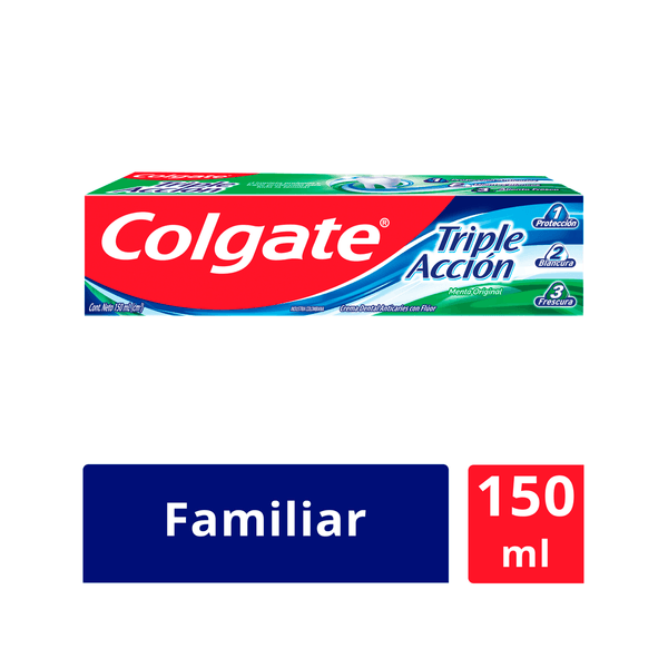 Crema Dental Colgate Triple Acción 150 ml