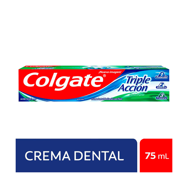 Crema Dental Colgate Triple Acción 75 ml