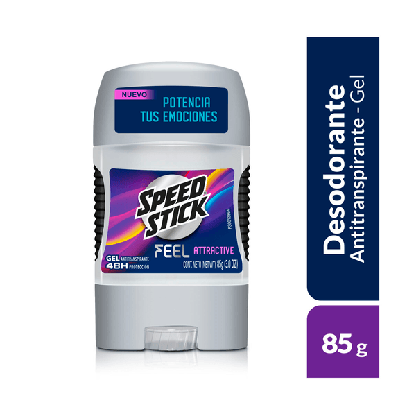 Desodorante Hombre Speed Stick Gel Feel Attractive 85g