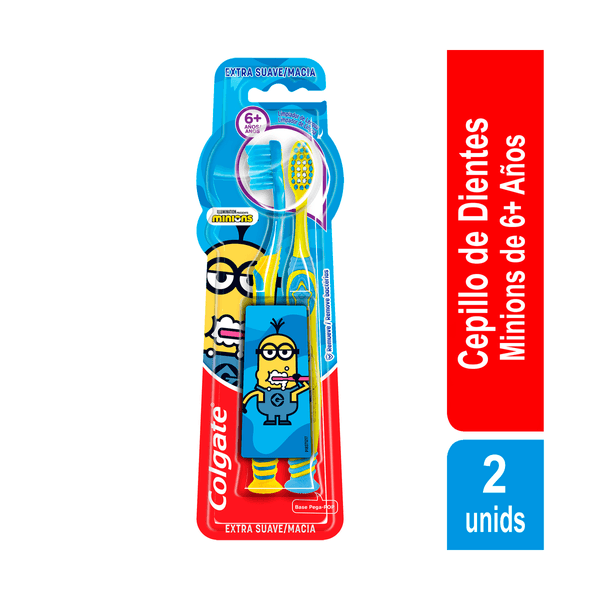 Cepillo de Dientes Niños Colgate Minions/Agnes & Fluffy 6+ Años