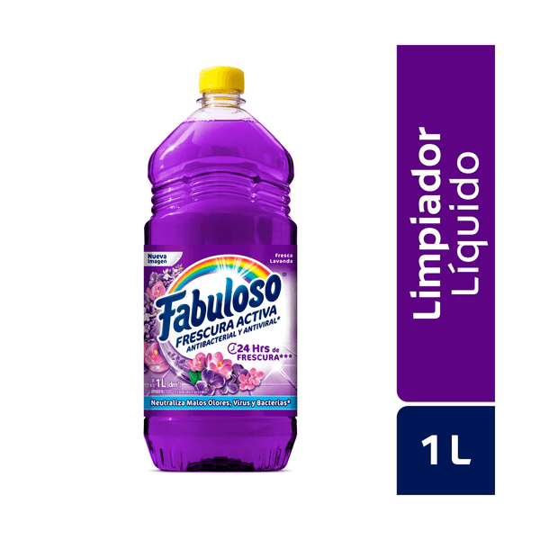 Limpia Pisos Fabuloso Antibacterial Lavanda 1L
