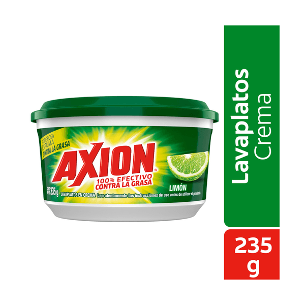 Lavaplatos en Crema Axion Limon 235g
