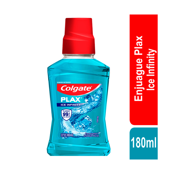 Enjuague Bucal Colgate Plax Ice Infinity 500ml