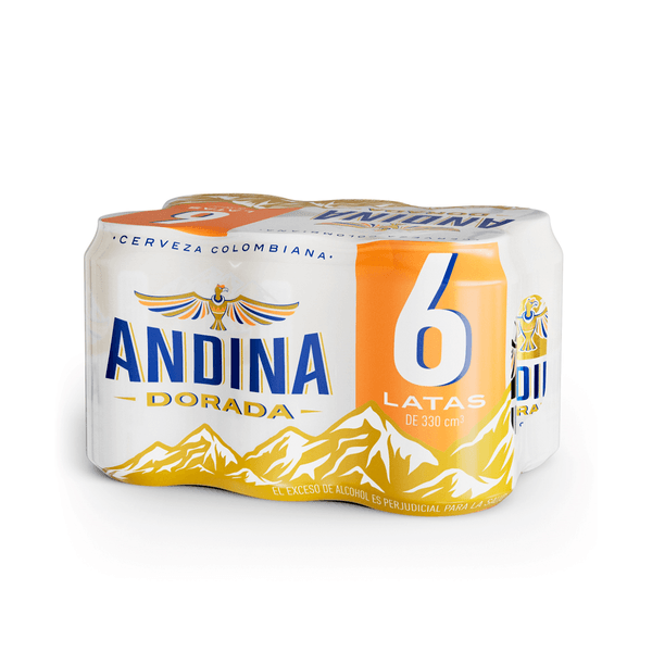 Cerveza Andina SixPack Lata x 330ml