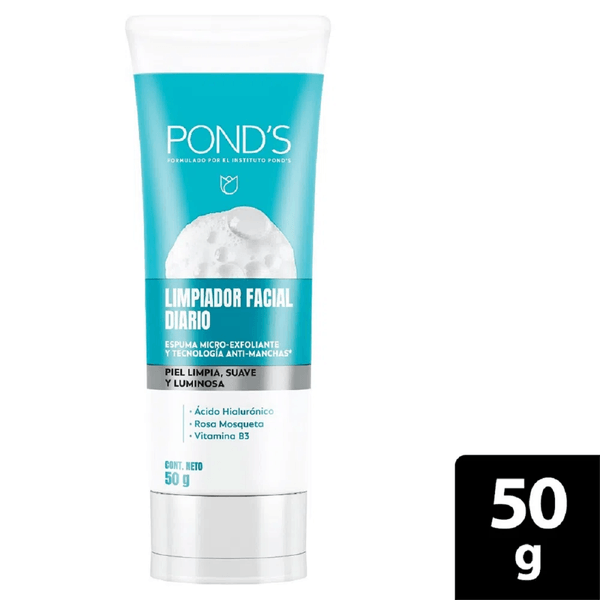 Limpiador Facial Ponds Espuma Tubo X 50 Gr.