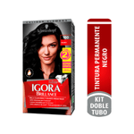 Tinte-Igora-Brillance-N°-100-Negro-Doble-Tubo.
