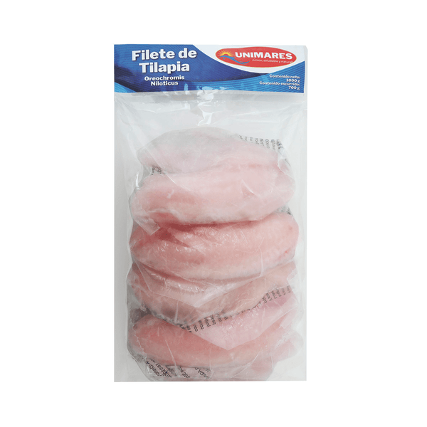 Filete Unimares Tilapia x 700 Gr