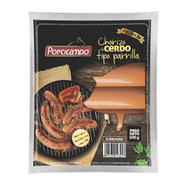 Chorizo Parrilla De Avicampo x 500 Gr