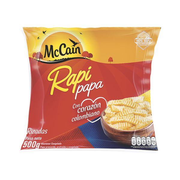 Papa Francesa Rizada Mc Cain x 500 Gr