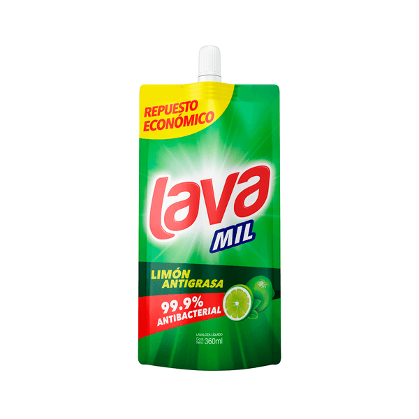 Lavaloza Líquido Lavamil x 360 Ml