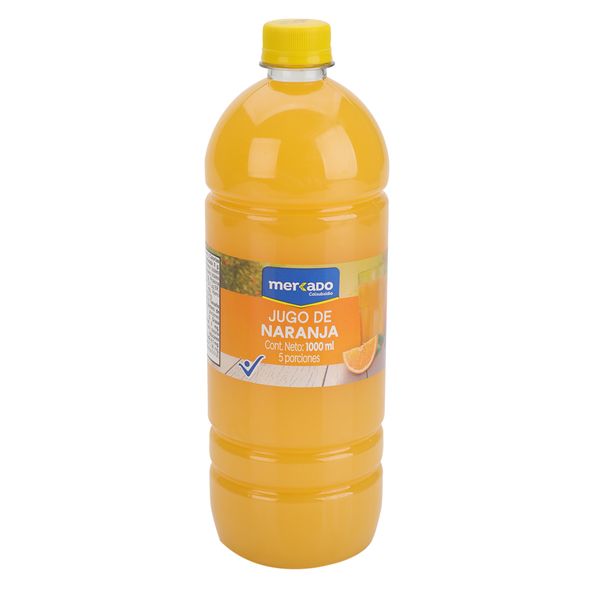 Jugo Mercado Naranja x 1000 Ml