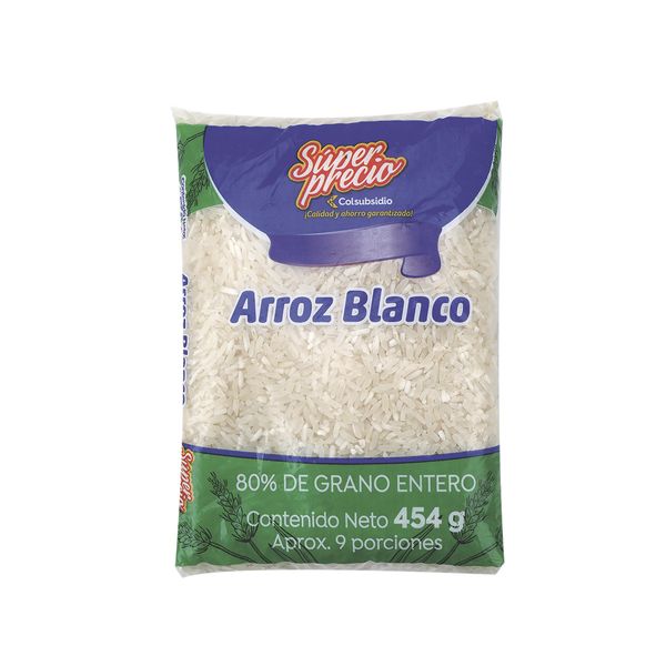 Arroz Súper Precio Blanco x 454 G