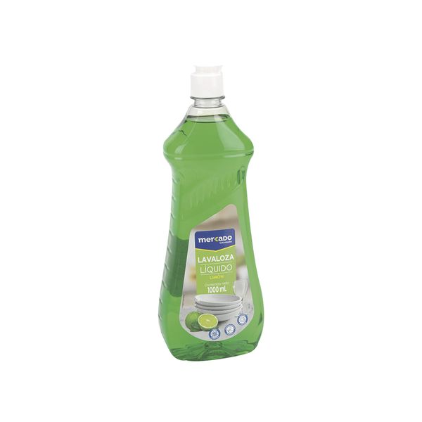 Lavaloza Líquido Mercado Limón x 1000 Ml
