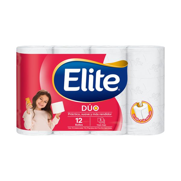 Papel Higienico Elite Duo 31M 12Roll 3Hj