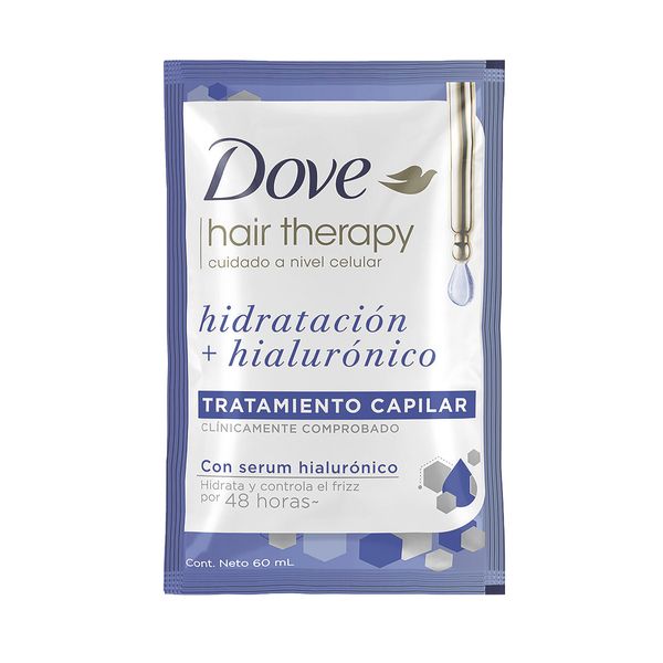 Tratamiento Dove Therapy Hidratación Hialurónica X 60 ML