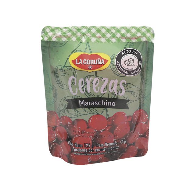 Cerezas Maraschino Doypack Coruña x 125 Gr