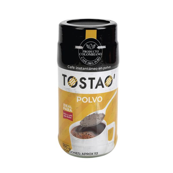 Café Soluble Tostao Polvo x 170 G