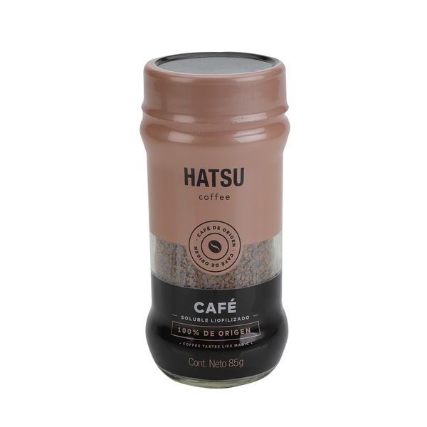Café Soluble Hatsu Liofilizado x 85 Gr