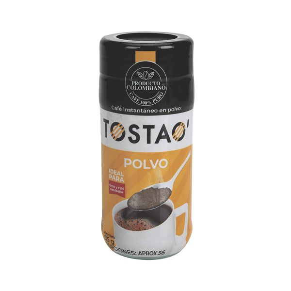 Café Soluble Tostao Polvo x 85 Gr