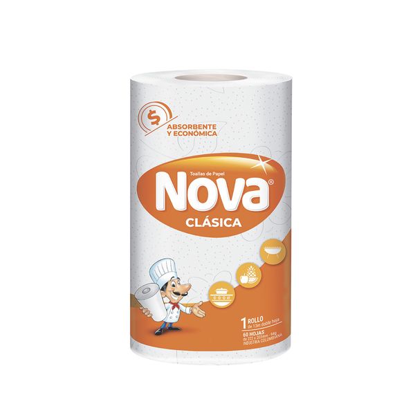 Toalla De Cocina Nova Clásica 60 Hojas