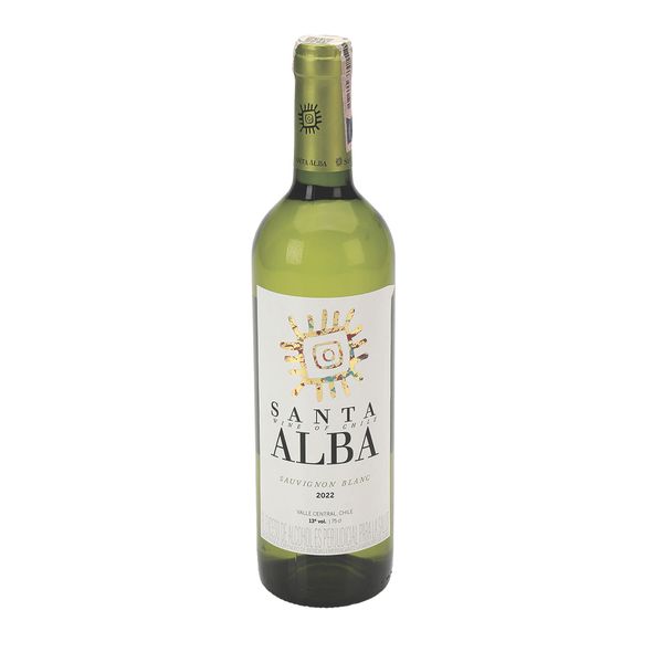 Vino Sauvignon Blanc Santa Alba x 750 ML