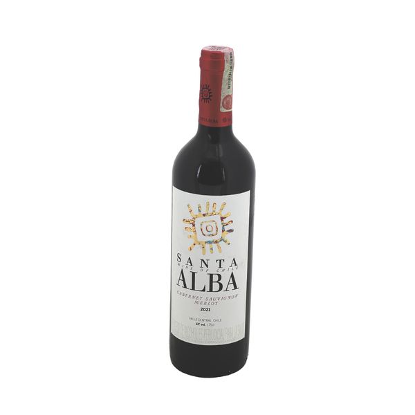 Vino Cabernet Merlot Santa Alba x 750 ML