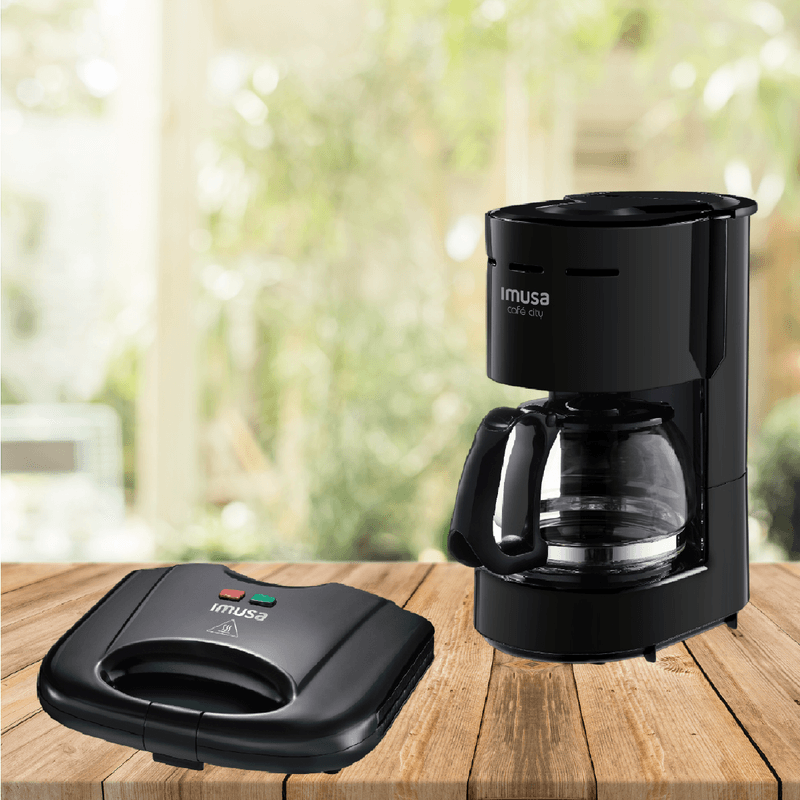 Combo-IMUSA-Cafe-City-Sanduchera-basica-Negro