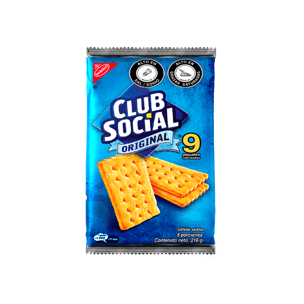 Galletas Club Social Originales x 216 Gr