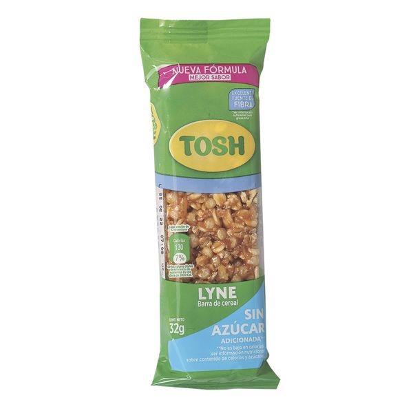 Cereal Tosh Barra Lyne Sin Azúcar 32 G