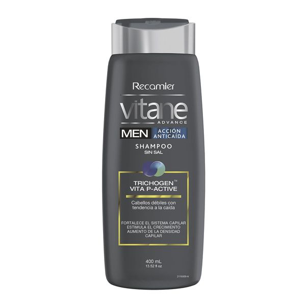 Vitane Shampoo Anticaída Hombre X 400 Ml