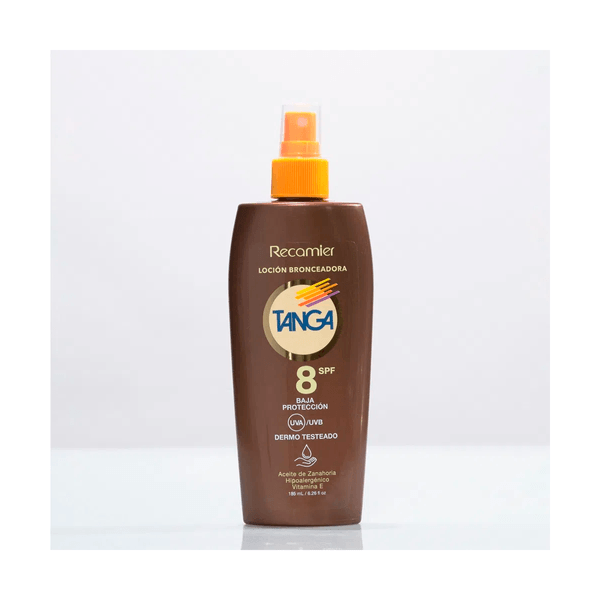 Bronceador Tanga Spf 8  Loción x 185 ML