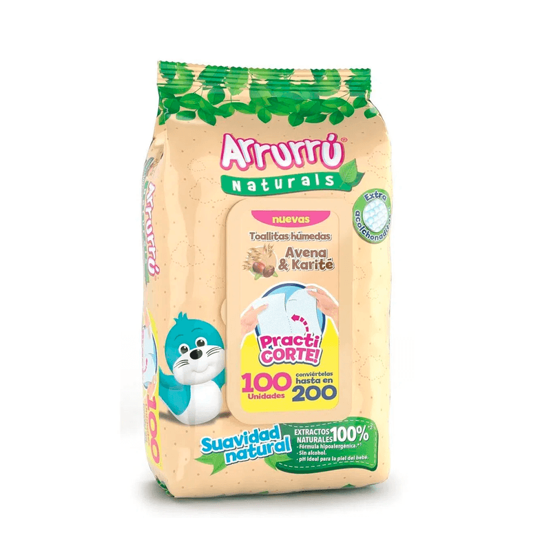 Toallitas-Avena-y-Karite-Arrurru-x-100-Und